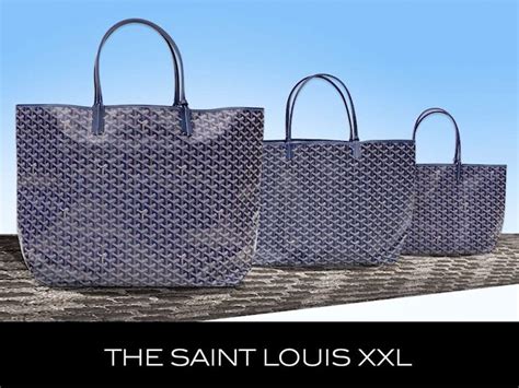 goyard saint louis small|goyard st louis tote sizes.